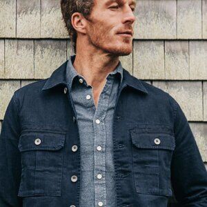 Taylor Stitch XL - The HBT Jacket in Washed Navy